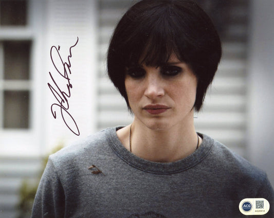 JESSICA CHASTAIN SIGNED MAMA 10X8 PHOTO ALSO ACG CERT AUTHENTICATION