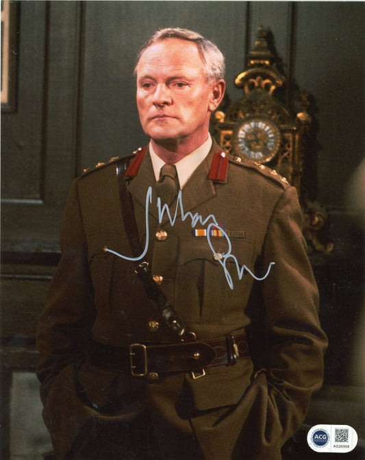 JULIAN GLOVER SIGNED INDIANA JONES 8X10 PHOTO (1) ALSO ACG CERT AUTHENTICATION