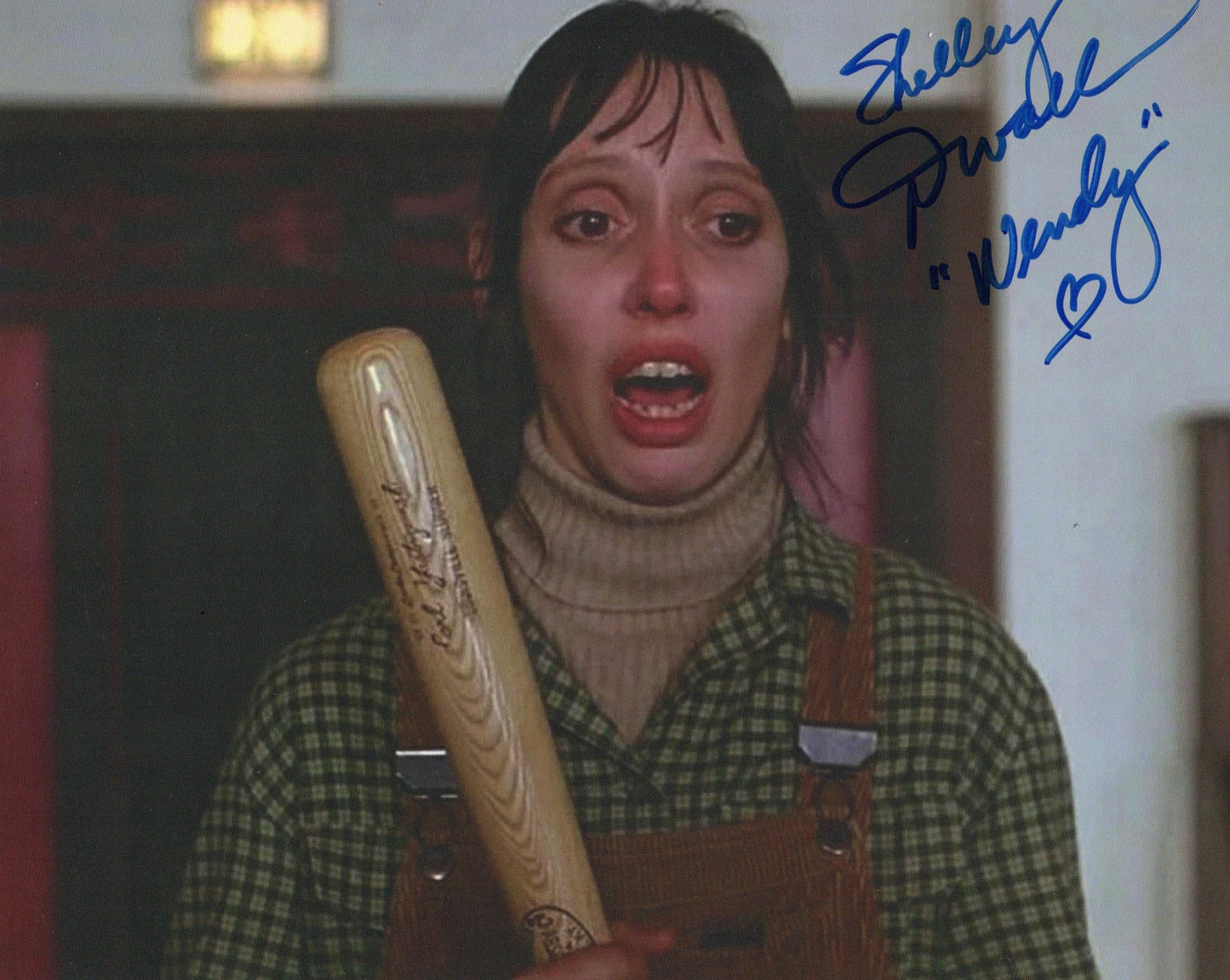 SHELLEY DUVALL SIGNED THE SHINING 10X8 PHOTO (1) ALSO MONOPOLY STICKERED