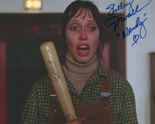 SHELLEY DUVALL SIGNED THE SHINING 10X8 PHOTO (1) ALSO MONOPOLY STICKERED