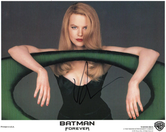 NICOLE KIDMAN SIGNED BATMAN FOREVER 10X8 PHOTO (1)