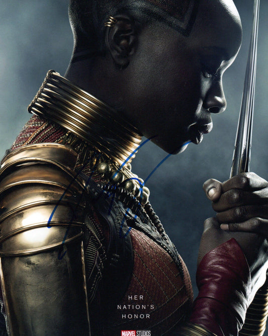 DANAI GURIRA SIGNED BLACK PANTHER 10X8 PHOTO (1)