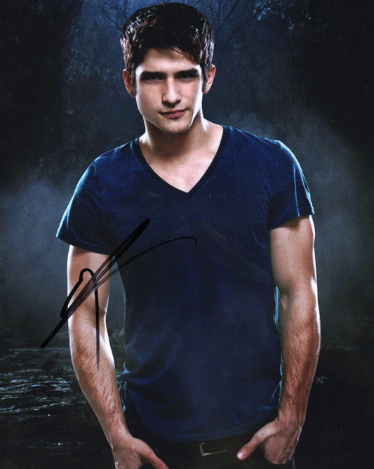 TYLER POSEY SIGNED TEEN WOLF 8X10 PHOTO (10)