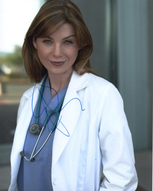 ELLEN POMPEO SIGNED SEXY GREY'S ANATOMY 10X8 PHOTO (2)