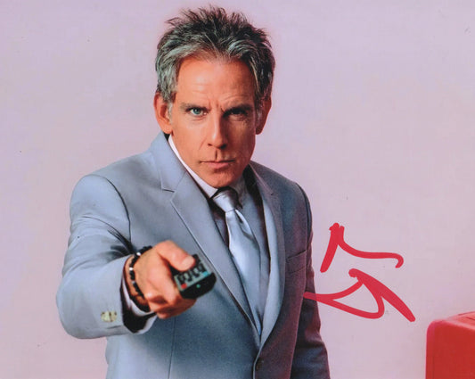 BEN STILLER SIGNED FUNNY 8X10 PHOTO