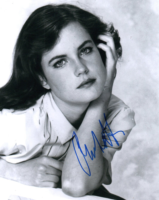 ELIZABETH McGOVERN SIGNED YOUNG 10X8 PHOTO (1)