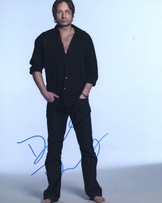 DAVID DUCHOVNY SIGNED 8X10 PHOTO (5)