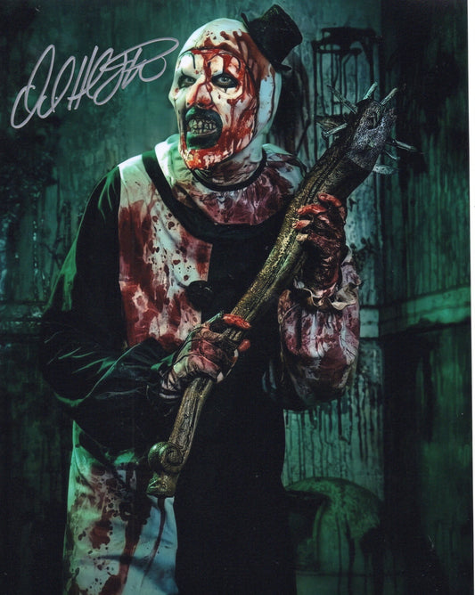 DAVID HOWARD THORNTON SIGNED TERRIFIER 8X10 PHOTO (16)
