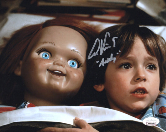 ALEX VINCENT SIGNED CHILDS PLAY 8X10 PHOTO (2) ALSO JSA