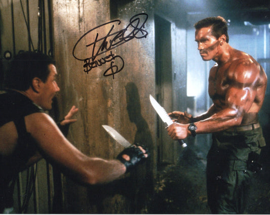 VERNON WELLS SIGNED COMMANDO PHOTO (1)