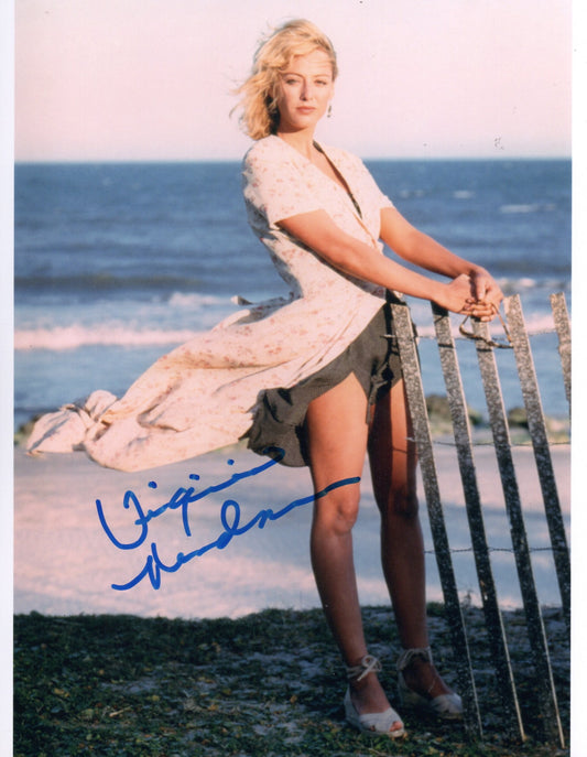 VIRGINIA MADSEN SIGNED SEXY 10X8 PHOTO