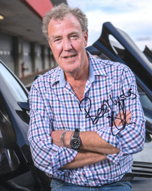JEREMY CLARKSON SIGNED TOP GEAR 8X10 PHOTO (2)