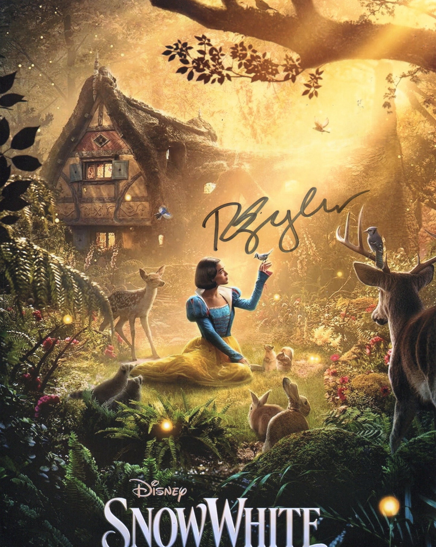 RACHEL ZEGLER SIGNED SNOW WHITE 10X8 PHOTO