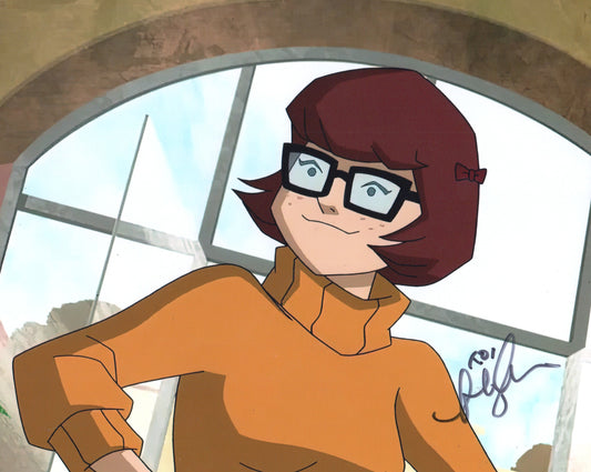 MINDY COHN SIGNED SCOOBY DOO 10X8 PHOTO