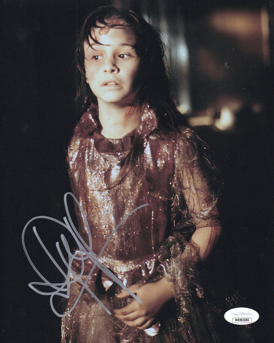 DANIELLE HARRIS SIGNED HALLOWEEN 2 10X8 PHOTO ALSO JSA