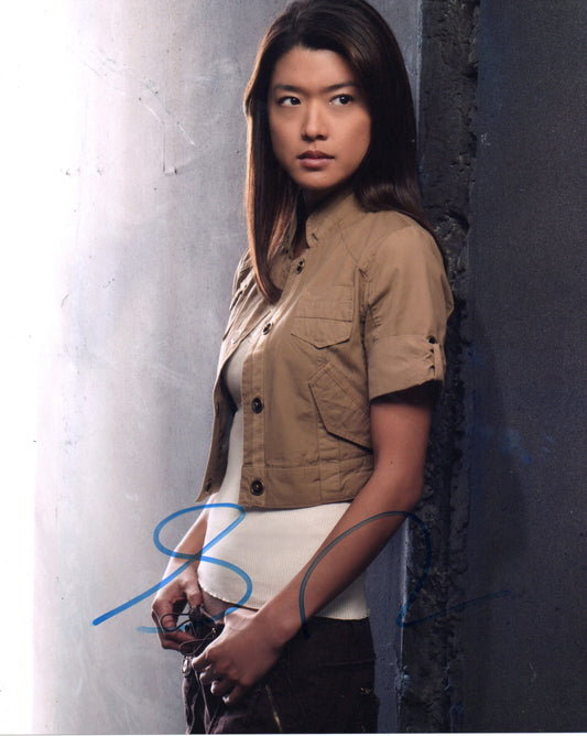 GRACE PARK SIGNED BATTLESTAR GALACTICA 10X8 PHOTO (1)