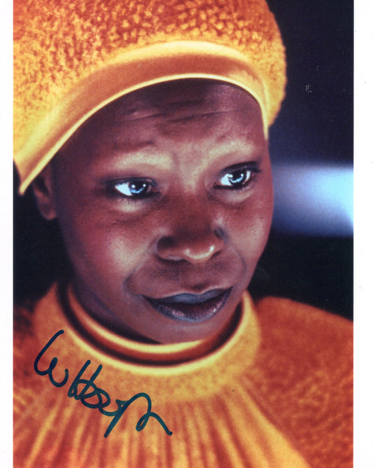 WHOOPI GOLDBERG SIGNED STAR TREK 8X10 PHOTO (1)