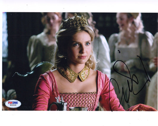 ANNABELLE WALLIS SIGNED THE TUDORS 10X8 PHOTO (1) also psa