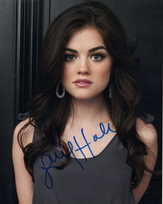 LUCY HALE SIGNED SEXY 10X8 PHOTO (6)