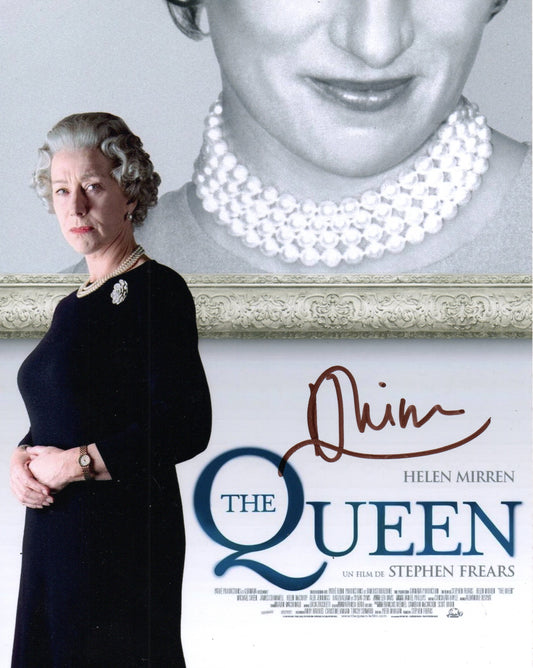HELEN MIRREN SIGNED THE QUEEN 10X8 PHOTO