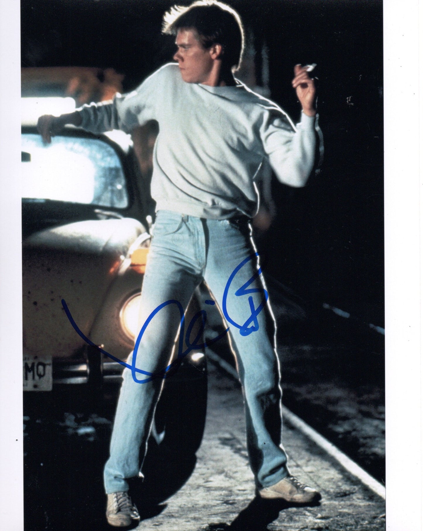 KEVIN BACON SIGNED FOOTLOOSE 8X10 PHOTO (1)