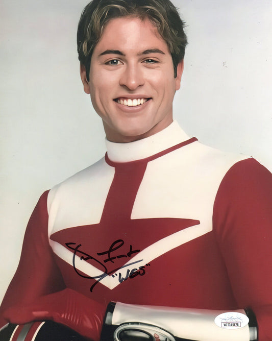 JASON FAUNT SIGNED POWER RANGERS PHOTO ALSO JSA