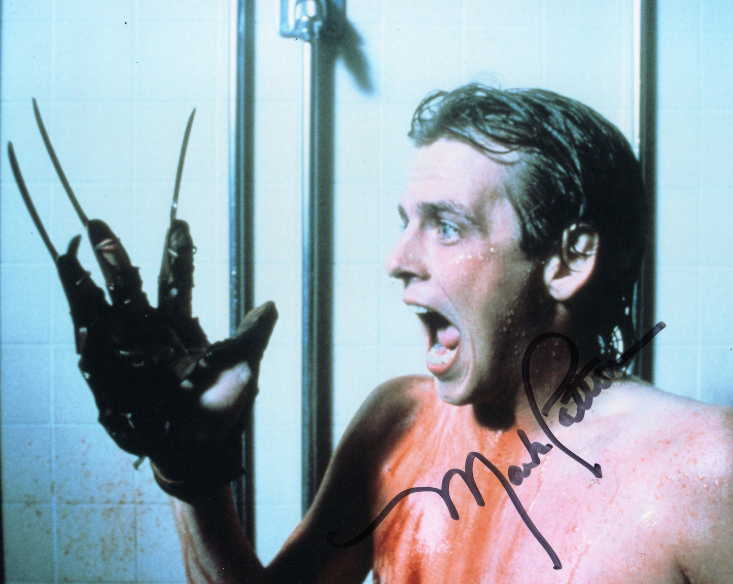 MARK PATTON SIGNED A NIGHTMARE ON ELM STREET 2 PHOTO