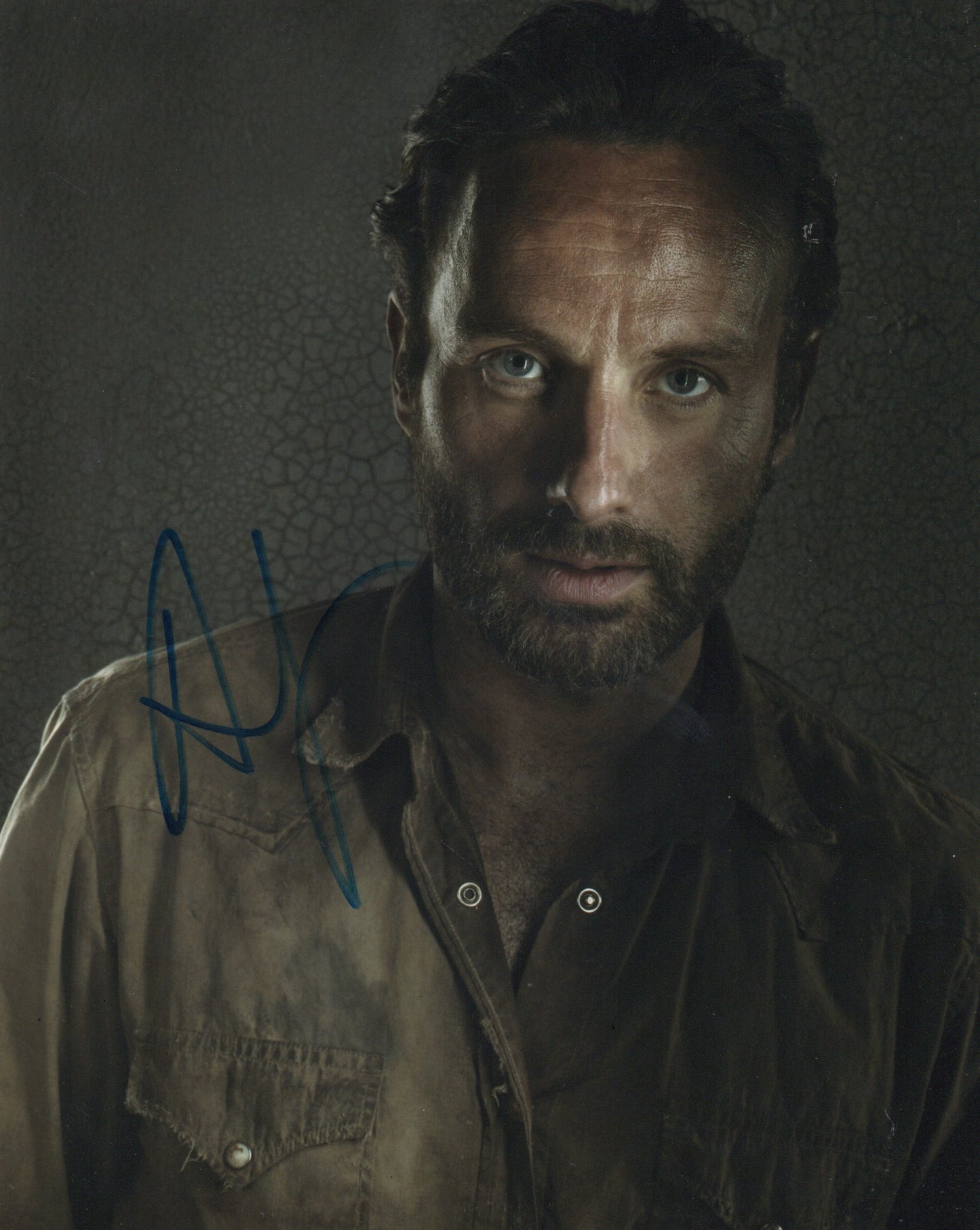 ANDREW LINCOLN SIGNED THE WALKING DEAD PHOTO (2)