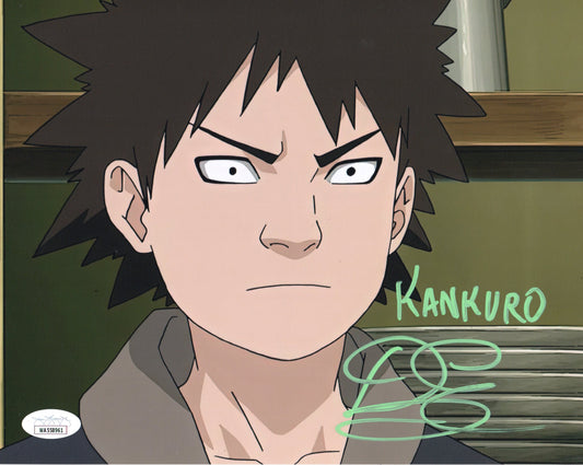 DOUG ERHOLTZ SIGNED NARUTO X BORUTO PHOTO ALSO JSA