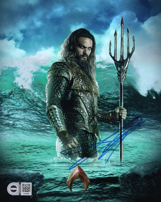JASON MOMOA SIGNED AQUAMAN 8X10 PHOTO ALSO SWAU (2)