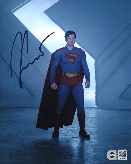DAVID CORENSWET SIGNED SUPERMAN 8X10 PHOTO ALSO SWAU (1)