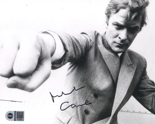 MICHAEL CAINE SIGNED YOUNG 8X10 PHOTO ALSO SWAU