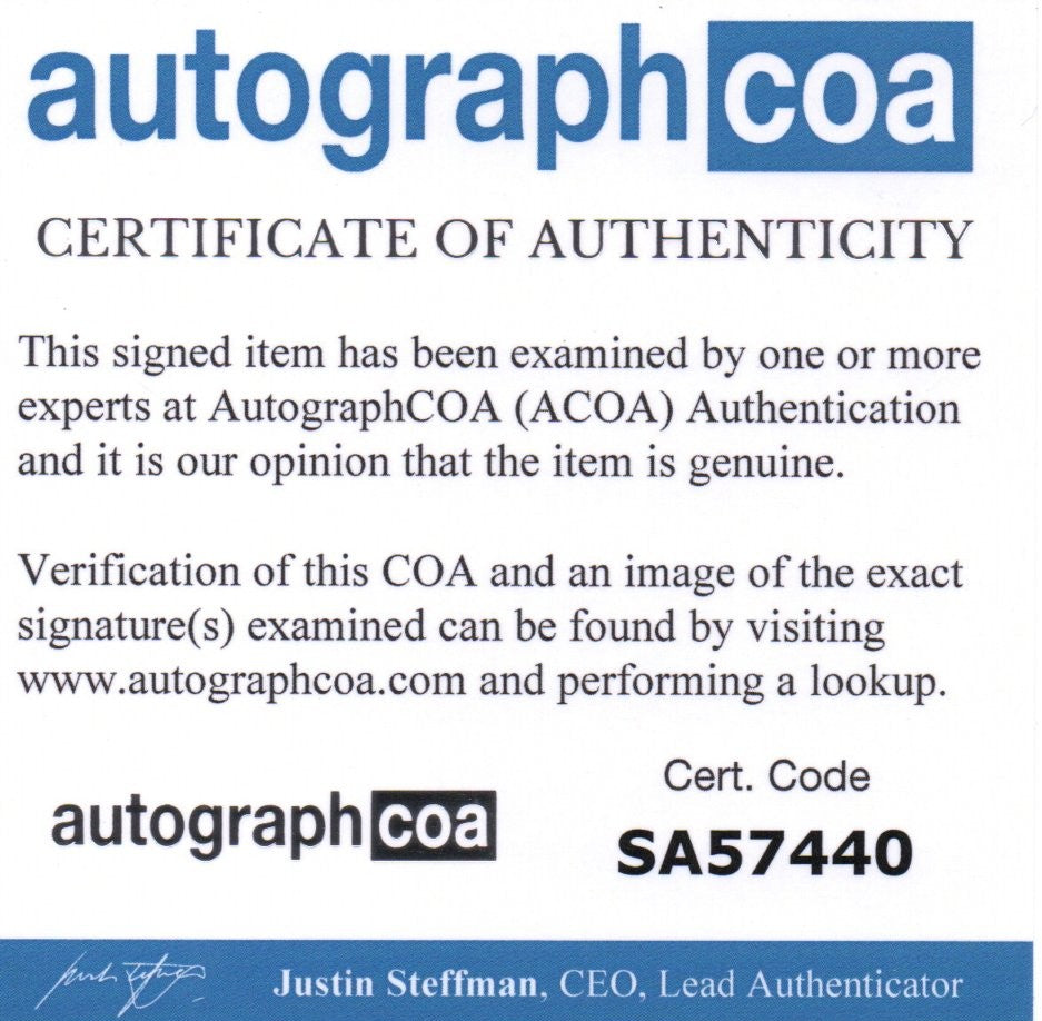 JIMMY SMITS SIGNED STAR WARS 8X10 PHOTO ALSO ACOA