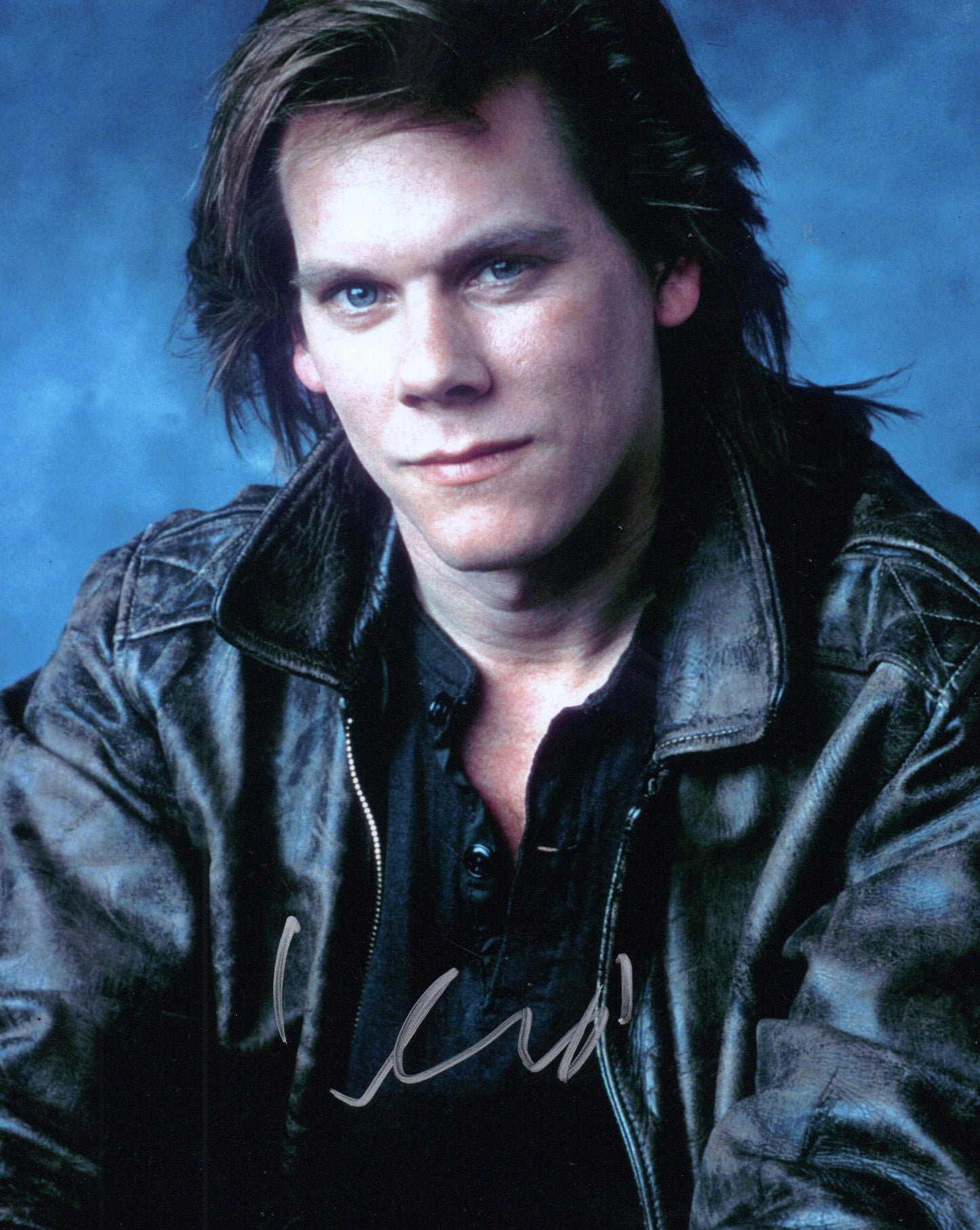 KEVIN BACON SIGNED YOUNG 8X10 PHOTO (1)