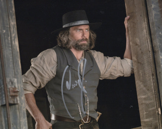ANSON MOUNT SIGNED HELL ON WHEELS 8X10 PHOTO (1)