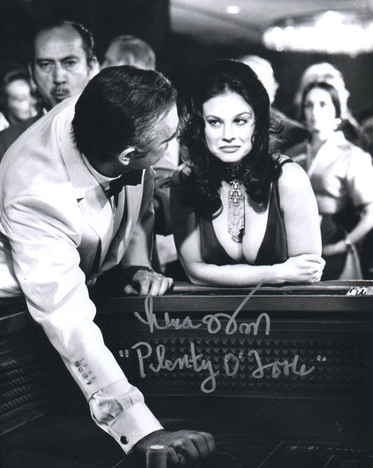 LANA WOOD SIGNED JAMES BOND 10X8 PHOTO (1)