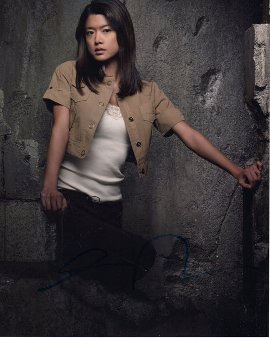 GRACE PARK SIGNED BATTLESTAR GALACTICA 10X8 PHOTO (3)