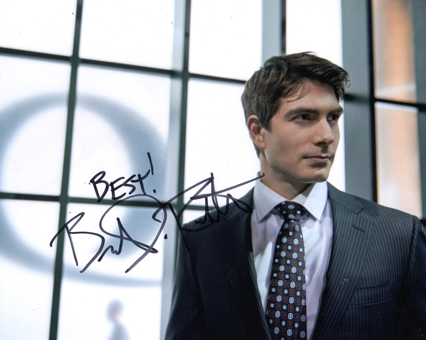 BRANDON ROUTH SIGNED ARROW / LEGENDS OF TOMORROW 8X10 PHOTO (1)