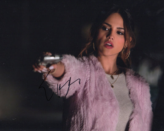 EIZA GONZALEZ SIGNED BABY DRIVER 10X8 PHOTO