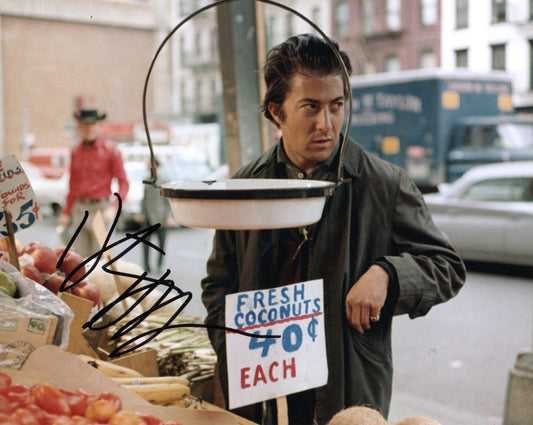 DUSTIN HOFFMAN SIGNED MIDNIGHT COWBOY 8X10 PHOTO