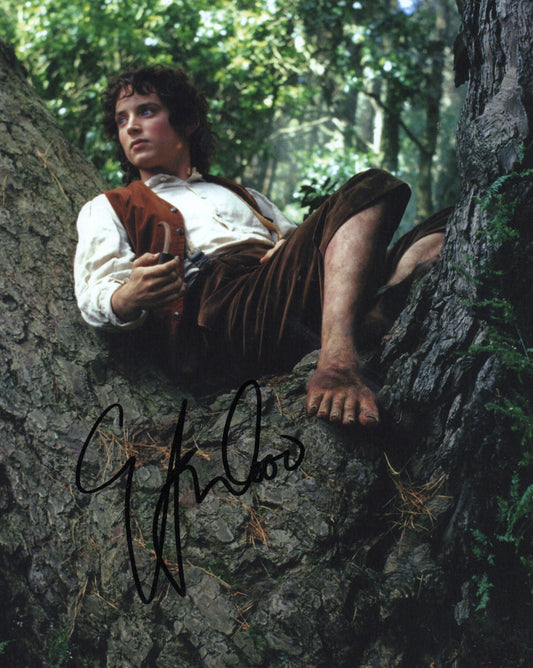 ELIJAH WOOD SIGNED LORD OF THE RINGS 8X10 PHOTO (2) ALSO ACOA
