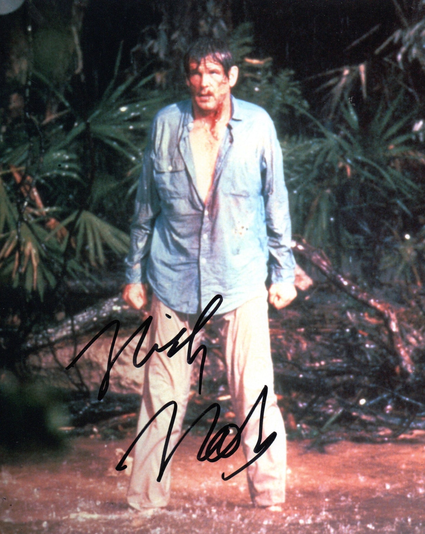 NICK NOLTE SIGNED CAPE FEAR 8X10 PHOTO (1) ALSO ACOA