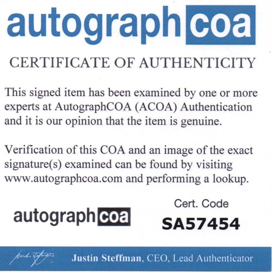 NICK NOLTE SIGNED CAPE FEAR 8X10 PHOTO (1) ALSO ACOA