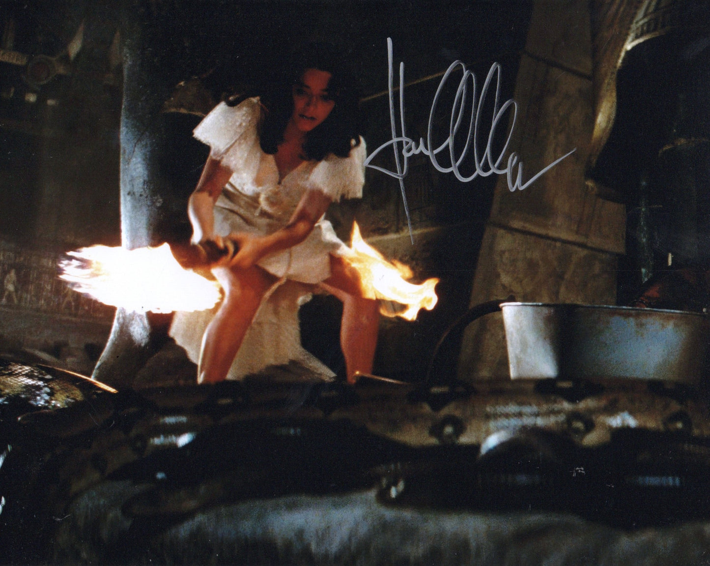 KAREN ALLEN SIGNED INDIANA JONES 10X8 PHOTO (10)