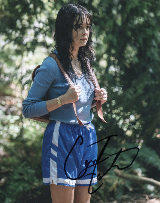 COURTNEY EATON SIGNED YELLOWJACKETS PHOTO (1)