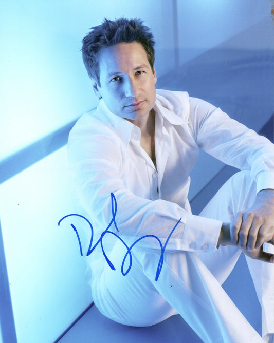 DAVID DUCHOVNY SIGNED 8X10 PHOTO (6)