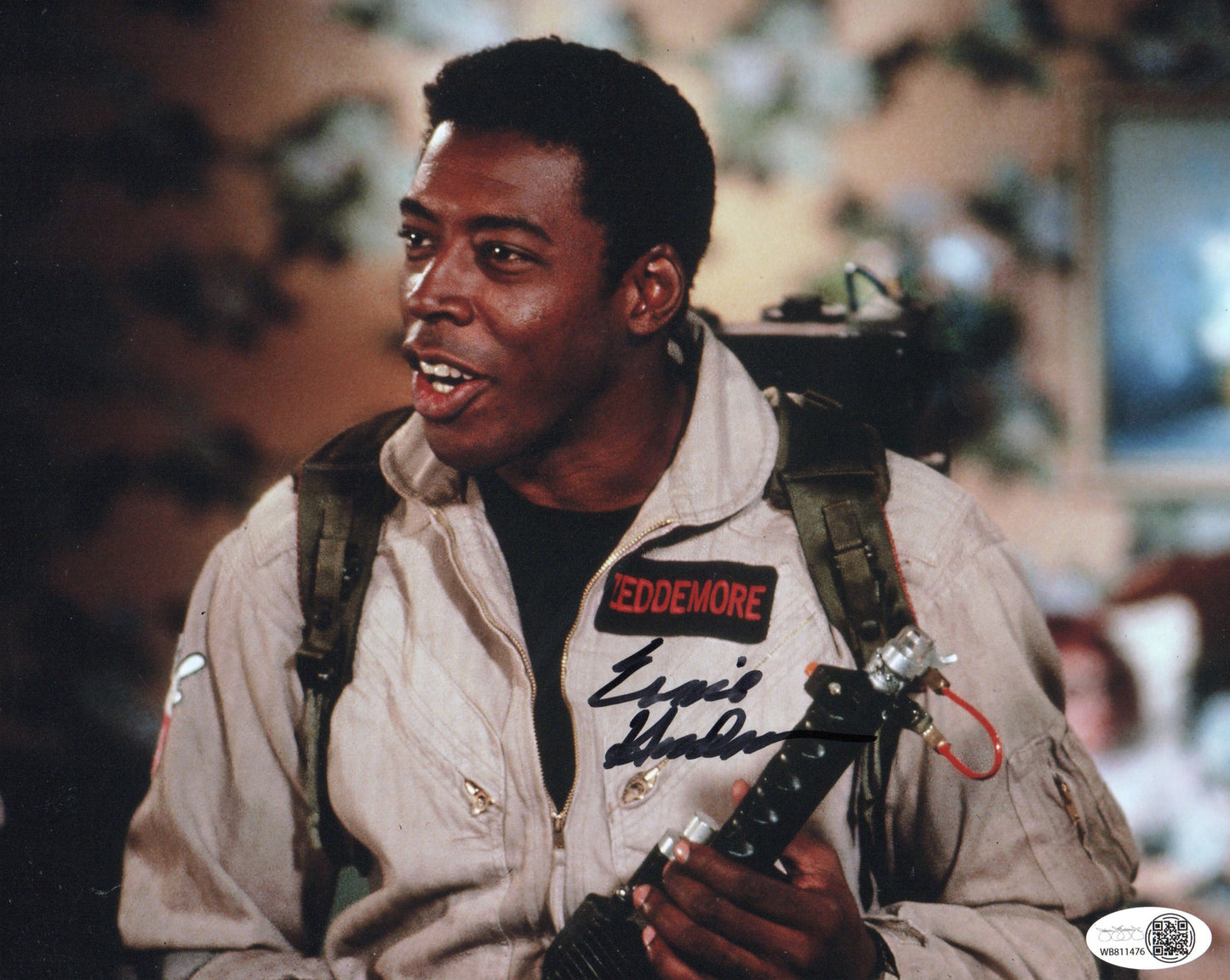 ERNIE HUDSON SIGNED GHOSTBUSTERS 8X10 PHOTO ALSO JSA (2)