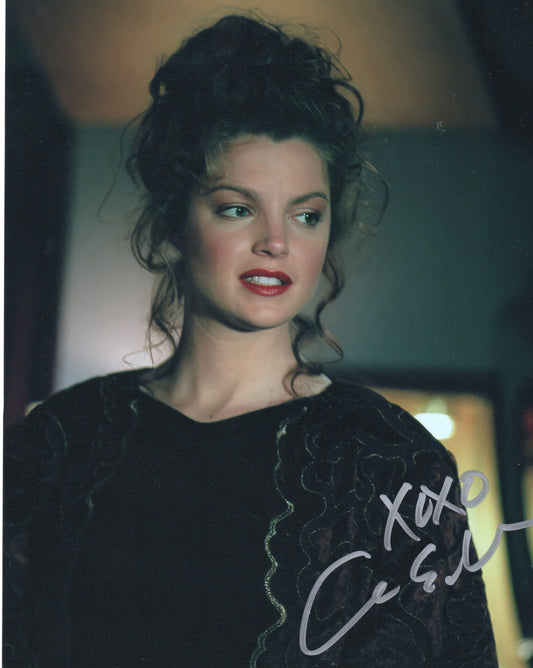 CLARE KRAMER SIGNED BUFFY 10X8 PHOTO (2)