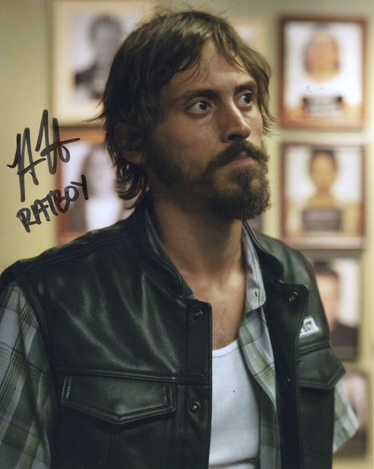 NIKO NICOTERA SIGNED SONS OF ANARCHY 8X10 PHOTO