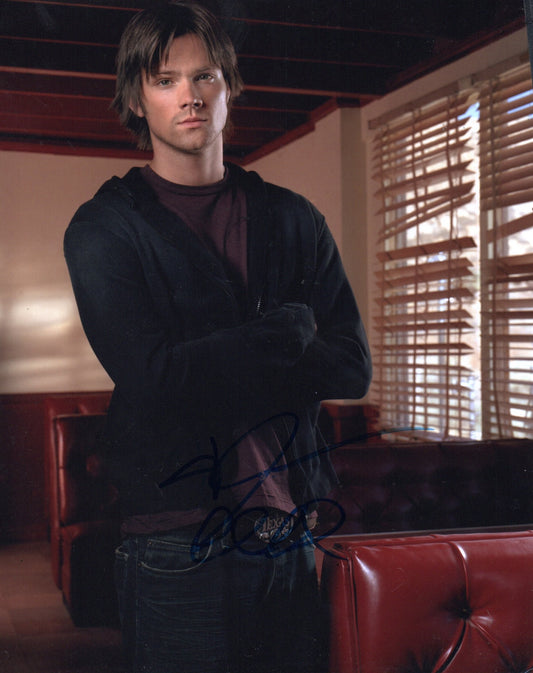 JARED PADALECKI SIGNED SUPERNATURAL 10X8 PHOTO (2)